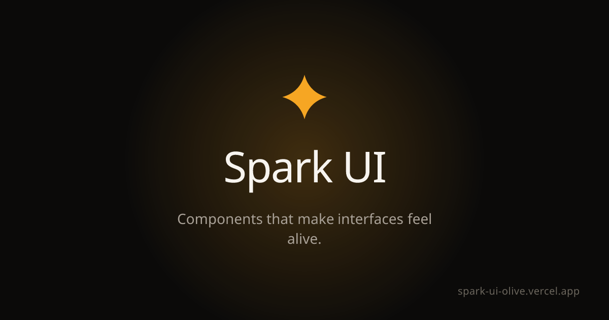 @spark-ui preview